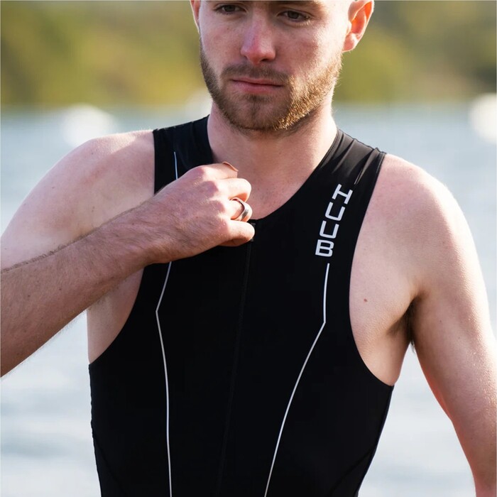 Huub Mnner Black 2024 RaceLine Triathlon-Anzug RCTS - / Red